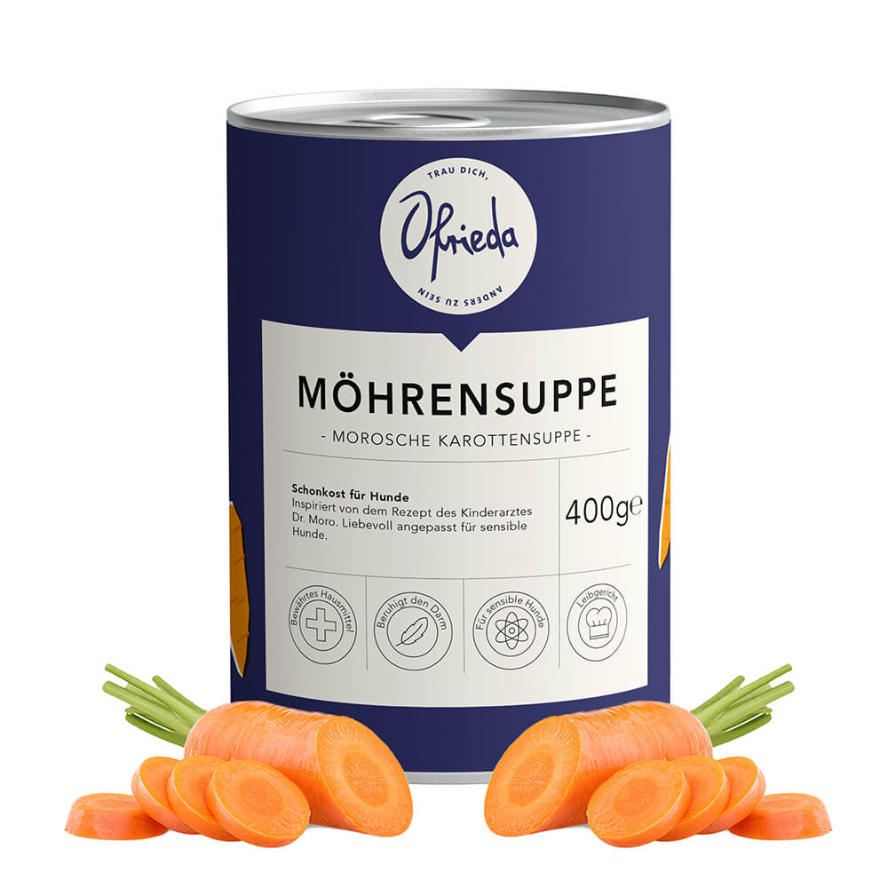 Möhrensuppe in einer 400 g Dose